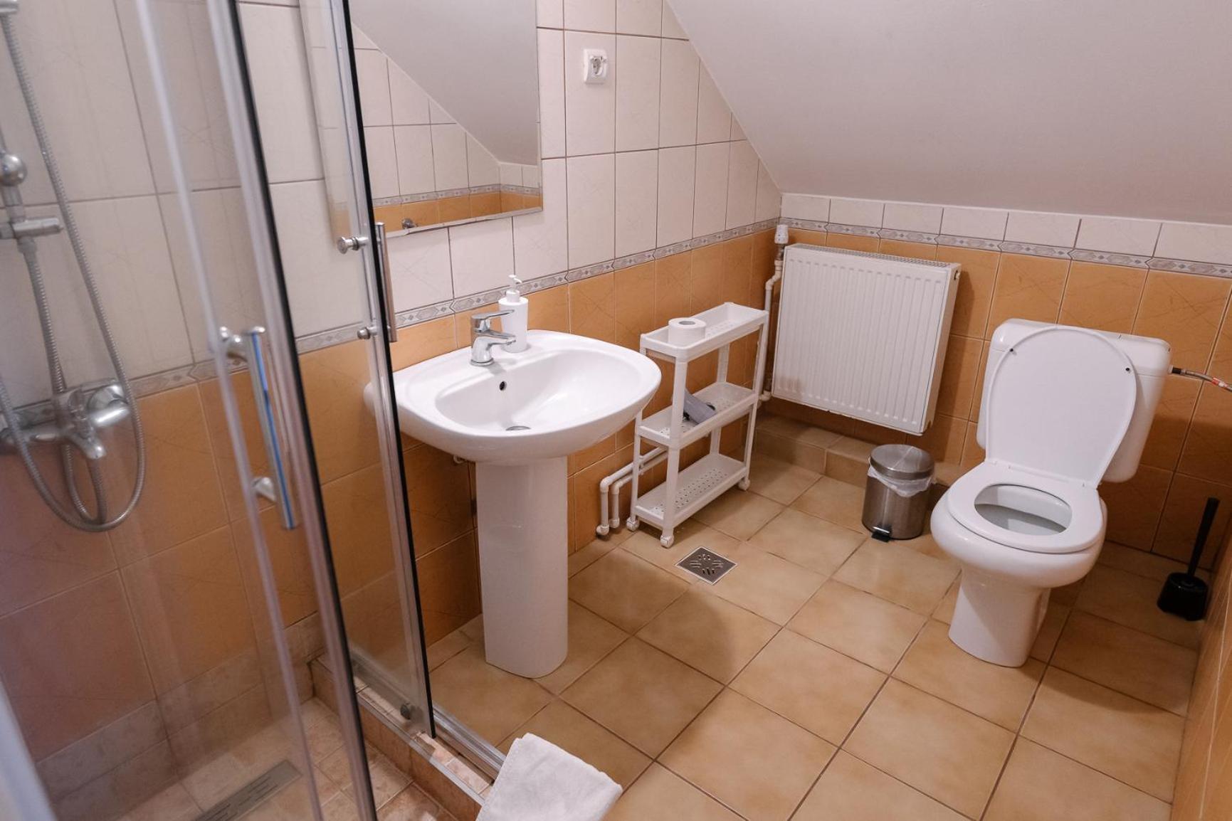 Pensiunea Sovirag Praid Buitenkant foto
